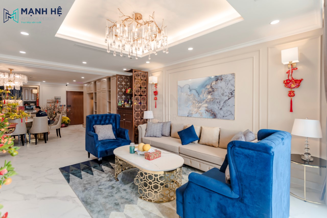 Hoàn thiện căn hộ Riverside Residence - 131m2